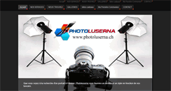 Desktop Screenshot of photoluserna.ch